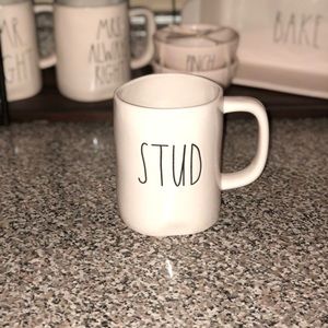 Rae Dunn “STUD” mug